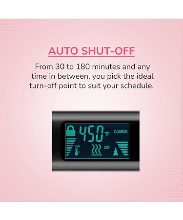 Titanium Flat Iron Hair Straightener 1.75" | Sleek & Curly Hair | Includes Travel Pouch Thermal Mat Glove & Universal Adapter | PROFASHION - Buy Online on GoSupps.com