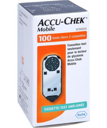 Accu-Chek Mobile Test Cassette 100 ST - Reliable Blood Glucose Monitoring | International Shipping Available - Buy Online on GoSupps.com