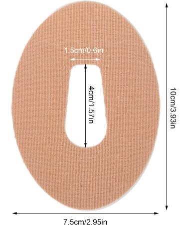 10 Pack Waterproof Adhesive Patches for Insulin Pumps | Universal CGM & Sensor Covers | Comfortable & Sweatproof (Black & Skin Color - Buy Online on GoSupps.com