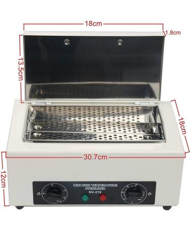 NSKI 1.5L Mini Autoclave with Timer - High Temperature Dry Heat Cabinet for SPA Salon - Buy Online on GoSupps.com