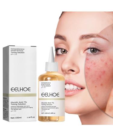 Glycolic Acid 7% Toner Glycolic Acid Toner for Face Repair Acne & Anti Aging Face Toner - Brightening & Facial Exfoliation Prevent Skin AgingImprove Blemishes Astringe Pores 1#
