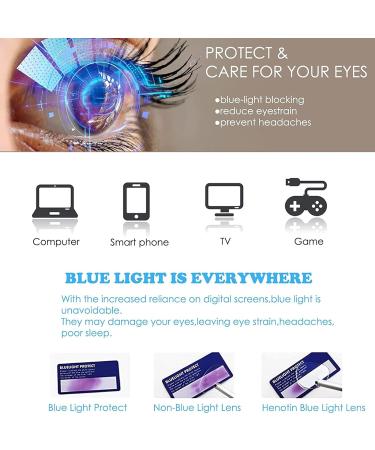 MMOWW 3-Pack Anti-Blue Light Reading Glasses for Men & Women - Dark Brown Light Brown Transparent (1.0) | Fashionable Anti-Fatigue Visual Aid - Buy Online on GoSupps.com