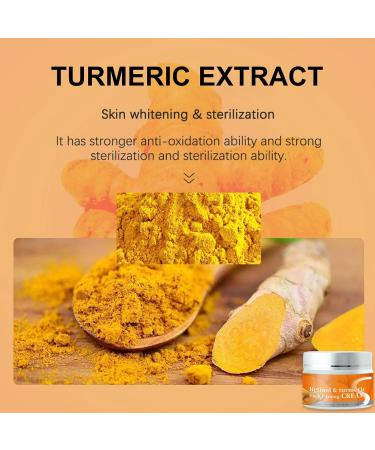 Neck Firming Cream Turmeric Neck Tightening Cream For Wrinkles & Fine Lines Anti-Aging Double Chin Reducer Cream Natural Face & Body Moisturizer For Loose and Sagging Skin (50g) - Buy Online on GoSupps.com