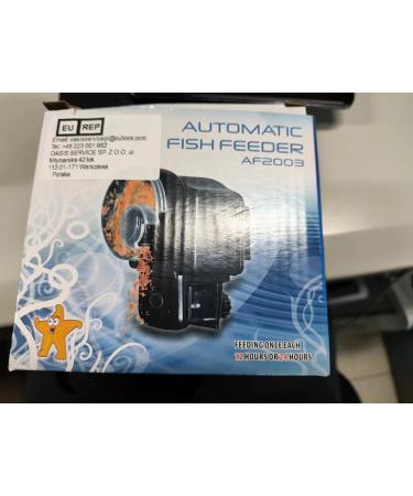 Podazz Aquarium Fish Feeder Vacation Aquarium Automatic Fish Food Dispenser Tank Feeder Timer Auto Feeders for Holiday Vacation Fish Dispenser (AF-2003D) AF-2003D Black - Buy Online on GoSupps.com