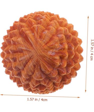 Beaupretty 10 STK Wooden Massage Balls - Decompression & Acupuncture Hand Tools for Stress Relief & Hand Training - Buy Online on GoSupps.com