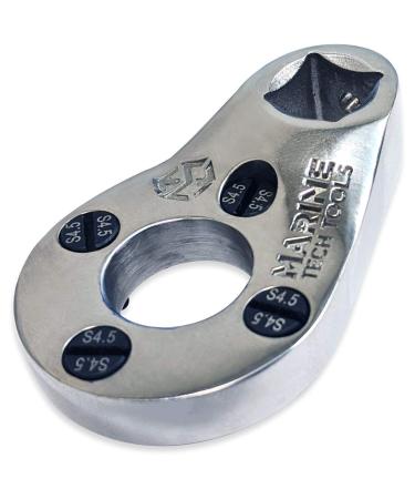 Marine Tech Tools, Outboard Trim/Tilt Pin Wrench AMT0006-32mm x 4mm with S-4 pins - Trim caps fit all SHOWA manufactured Trim/Tilt Units on Yamaha, Honda, Evinrude