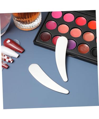 Gogogmee 2pcs Cosmetic Spatula Face Cream Scoop Cosmetics Spatula Face Spatula Mini Spatula for Cosmetics Makeup Spatula Small Make up Spatula Tool Metal Makeup Spatula Esthetician Supplies - Buy Online on GoSupps.com
