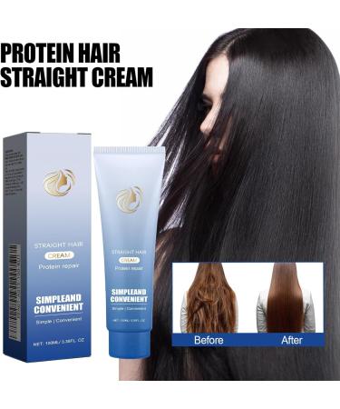 YUNFAX Hair care cream 100 ml fast smoothing frizz control and shiny silk finish styling treatment for curly frizzy wavy hair suitable for women and all hair types improves 2 pieces - Buy Online on GoSupps.com