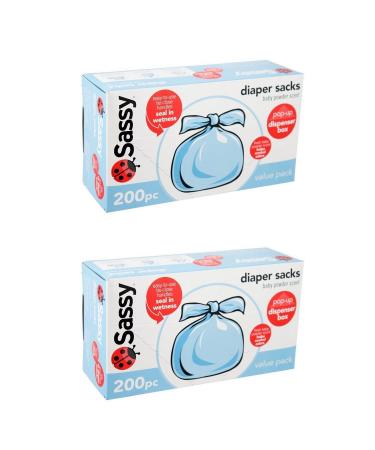 Sassy Baby Disposable Diaper Sacks (400)