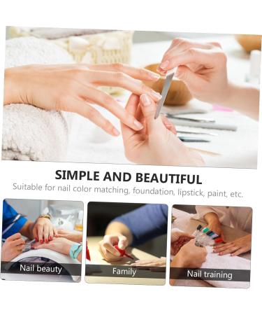 SOIMISS Palette de M lange en R sine de C ur Taille Moyenne pour Manucure et Maquillage Professionnel ou Personnel Outil Multifonction pour Nail Art et Pr sentation de Couleurs Roses - Buy Online on GoSupps.com