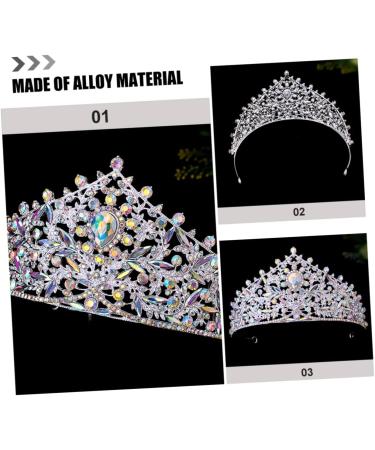 Beavorty Crown Headband Crown Wedding Crowns for Bride Wedding Crown for Bride Wedding Headpiece for Bride Birthday Crowns for Women Bride Crowns for Wedding Rhinestone Headband - Buy Online on GoSupps.com
