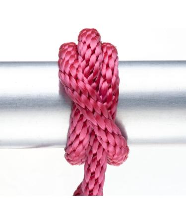 Attwood 11736-7 Red Solid Braided MFP Anchor Line with Spring Hook - 3/8 x 50ft - Kink-Resistant - Buy Online on GoSupps.com