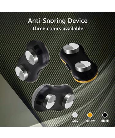 Smart Anti Snoring Device - Comfortable & Effective Solution for Better Sleep (Black) - Buy Online on GoSupps.com