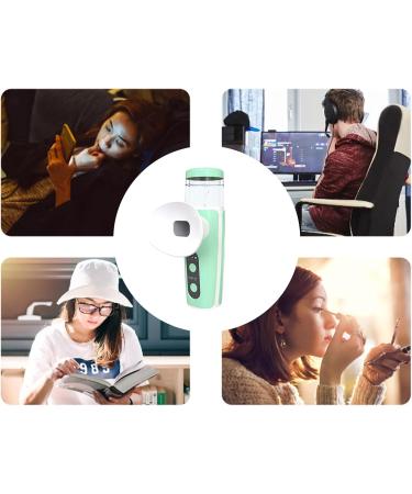 Pulv risateur pour les yeux Hydratant p r o chi avec nano- | Nettoyant humidificateur pe oc hi n buliseur lectrique compresse p er occi chaud humide p r hommes et femmes vert - Buy Online on GoSupps.com