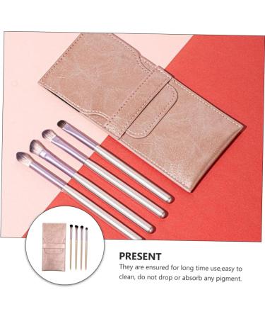 Outanaya 1 4pcs Eye Makeup Brushes Grooming Kit Mini Brush Foundation Brush Makeup Tool Pink Plastic - Buy Online on GoSupps.com