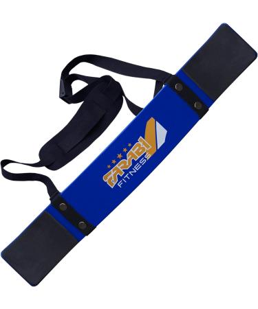 Farabi Sports Fitness Weightlifting Arm Blaster - Biceps Isolator Gym Support Straps Wraps in Blue | Ultimate Muscle Training Equipment - Buy Online on GoSupps.com