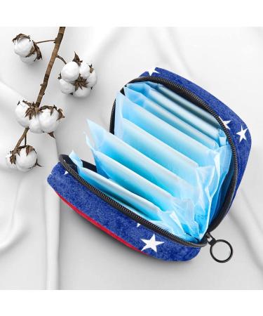 Menstruation Pad Bag with Zipper - Stylish Women's Napkin & Tampon Collection Bag - Ideal for Girls - Shop Now - Buy Online on GoSupps.com