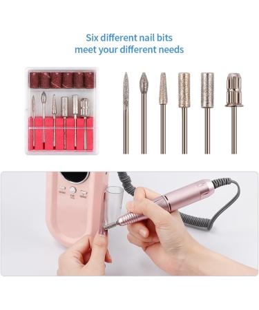 30000 RPM Portable Electric Nail Drill Machine Manicure Pedicure Tool Set Nail Polisher Remove Gel Nail Polish Acrylic with Saves More Time and Money. - Buy Online on GoSupps.com