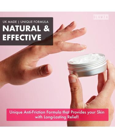 Glamza Chub Rub Anti-Chafing Cream for Smooth and Full Skin for Sports Running Hands & Feet (150ml) - Buy Online on GoSupps.com