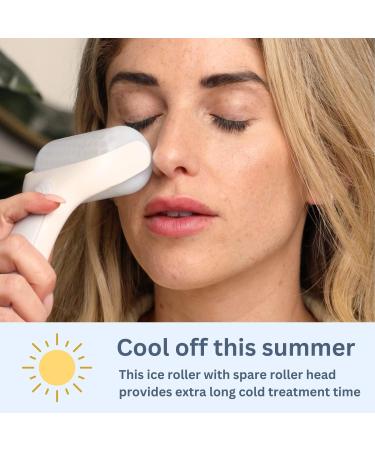 ELEVATE Ice Roller Beauty Face Eye Body Massager Portable ice face roller for Face & Eye under Eye Puffiness Cooling Therapy face ice roller Skin Tightening Reduce Wrinkles Dark Circles Muscle Pain - Buy Online on GoSupps.com