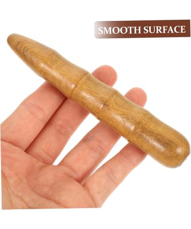 Buy Cabilock Multi-Purpose Acupress Tool - Wooden Massage Pencil & Trigger Stick for Foot & Neck Relief - 11.5x1.5cm Light Brown | Fast International Shipping - Buy Online on GoSupps.com