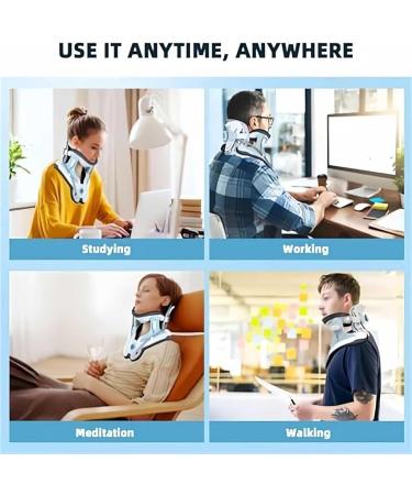 Vanenferse Electric Cervical Traction Device for Neck Pain Relief | 3 Power Settings & 8 Airbag Support | Neck Stretching & Relaxation Gift - Buy Online on GoSupps.com