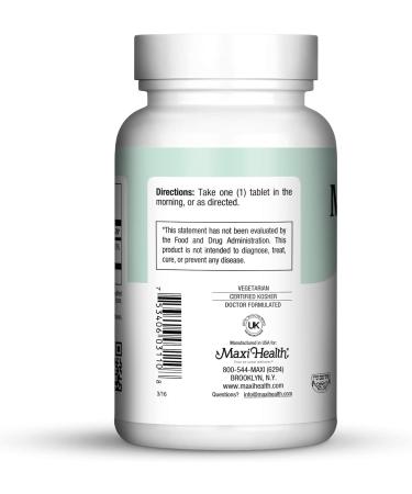 Maxi Health B-6 100mg - Cardiovascular Support - 100 Tablets (Pack of 2) - Buy Online on GoSupps.com