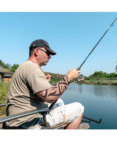 12 PCS Sports Arm Sleeves for Braces, Splints & Slings | Seamless Tattoo Sleeve Hand Warmer for Basketball & Outdoor Activities - Unisex - Buy Online on GoSupps.com