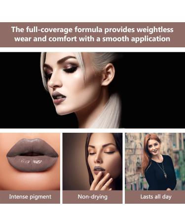 Mellow Liquid Matte Lip Paint Tehran - Highly Pigmented & Smudge Proof Vegan Lip Color - Buy Online on GoSupps.com