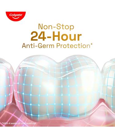 Colgate Total 300gm (2 x 150gm) Advanced Health Anti-Germ Toothpaste Tooth Paste with 12-Hour Anti-Germ Protection Whole Mouth Health (Combo Pack Offer)(5.2 Ounce) - Buy Online on GoSupps.com