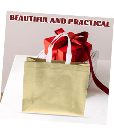 Milisten 10pcs Gift Bags Large Party Gift Bags Festival Gift Bags with Handles Packing Bags Large Gift Bag Wrapping Bags for Presents Tote Bags Bouquet Bags Cloth Welcome Decorations - Buy Online on GoSupps.com