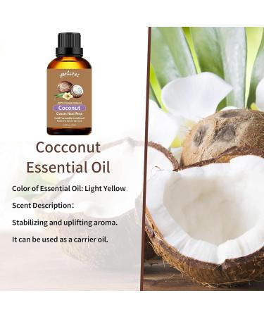 Buy Yethious Coconut Fragrance Oil 100ML - Ideal for Diffusers Candle Making Soap & Home Aromatherapy - Scented Coconut Oil for Car Freshies & Soy Candles - Perfect for Festivals & Vacations - Buy Online on GoSupps.com