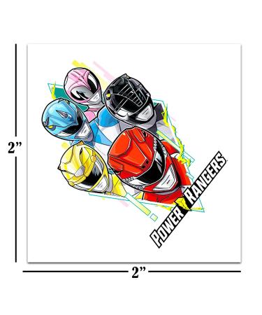 Power Rangers Temporary Tattoos Party Favors - 70+ Pre-Cut Individual 2 x 2 Power Rangers Tattoos for Kids Boys Girls - MADE IN USA - Buy Online on GoSupps.com