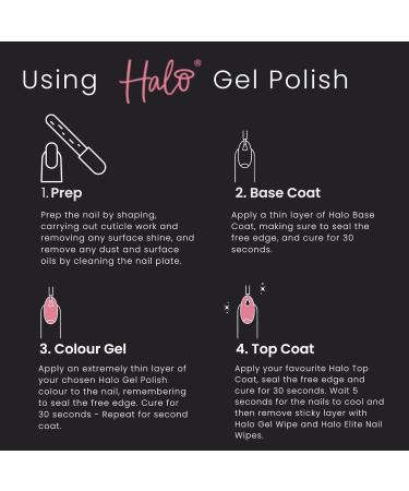 Halo Gel Polish 8ml - Toasty. UV/LED Gel Nail Polish Long Lasting & Easy To Apply. Soak Off Gel Polish Nail Art Colours For Manicure & Pedicure. Gel Polish For Professional & Home Use. - Buy Online on GoSupps.com