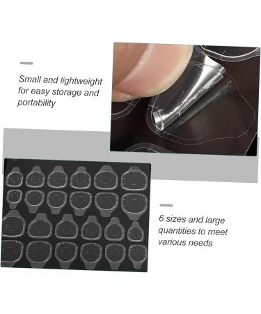  MERRYHAPY MERRYHAPY Stickers 50 Sheets Nail Stickers Labels Para U as Acrilicas Nail Tabs Crystal Glue Manicure Glue On Nails Double Sided Adhesive Gummed Paper - Buy Online on GoSupps.com