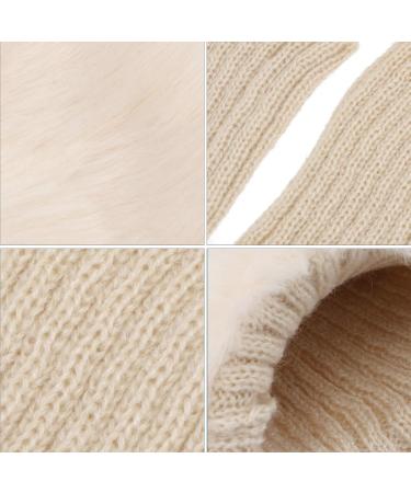 Shop Inoomp 3 Pairs Fur Boot Covers & Warm Socks for Women | Stylish Leg Warmers for Short Boots - Buy Online on GoSupps.com