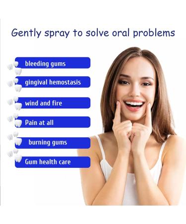 Spray de traitement des dents Spray pour les dents et les gencives Spray pour les soins des maux de dents Spray de soins bucco-dentaires Maintenir la sant bucco-dentaire Portable pour la douleur aux - Buy Online on GoSupps.com