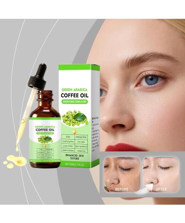  Generisch Coffee Oil for Wrinkles - 60ml - Pure and Natural Green Arabica Coffee Oil for Face Body and Hair - Anti-Puffiness and Firming Coffee Oil - Coffee Oil - Skin Care - Buy Online on GoSupps.com