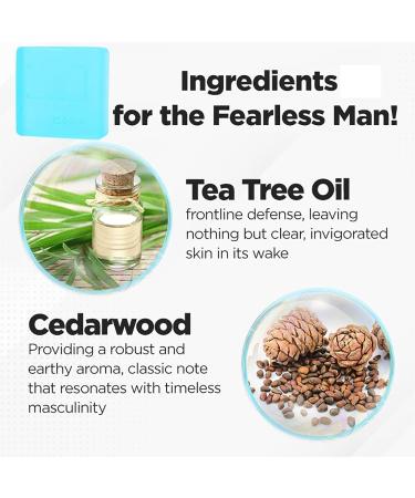 SuaveSplash Men's Essence Cologne Bar - All Natural Exfoliating Soap with Long Lasting Fragrance (3pcs) - Essential Oil Soap for Men - Buy Online on GoSupps.com
