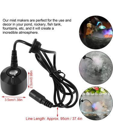 Water Feature Indoor Fog Machine Reptile FoggerMist Maker Mist Machine Aquarium Mister Fogger Water Fountain Pond Fog Machine Air Humidifier Water Fountain Pond Fog Atomizer for Water Fountain Po - Buy Online on GoSupps.com