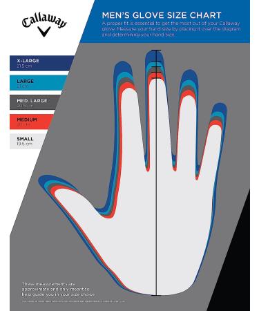 Callaway Golf Opti Fit Seamless Universal Fit White Men's Golf Glove - Left Hand, One Size Fits Most - Buy Online on GoSupps.com