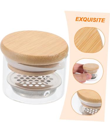 HAPINARY Nail Art Brush Cup Glass Nail Tools Nail Art Tools Manicure Nail Dish with Stainless Steel Mesh Dappen Dish for Acrylic Nails Nail Dish Bowl Nail Dish Cups Bracket Wooden Sequins - Buy Online on GoSupps.com