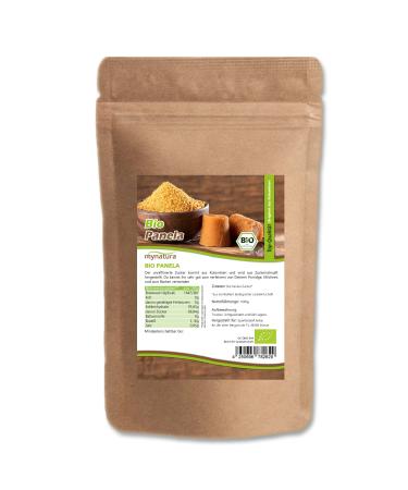 Mynatura Organic Panela I Cane Sugar I Sugar I Sweet I Cooking I Baking I Sweet I Sugar I Vegan I In a Bag (1x 1000g)
