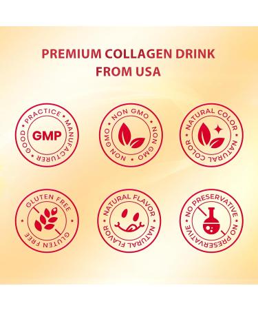 Heivy Liquid Collagen for Women, Collagen Drinks with 10,000mg Marine Collagen Peptides, Coenzyme Q10, Vitamins, Liposome Patent Technology, for Hair Growth, Skin Repair, Nail Strength, Made in USA - Buy Online on GoSupps.com