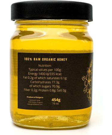 454g Organic Acacia Forrest Bee Honey - GOLDWAX - Buy Online on GoSupps.com