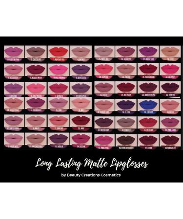 MINE #20 Long Wear Matte Lipgloss | International Shipping - Beauty Creations - Buy Online on GoSupps.com
