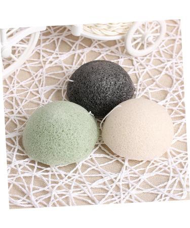 Healeved Konjac Facial Cleaning Sponge - Exfoliating Makeup Removal & Natural Cotton Face Sponge - Buy Online on GoSupps.com