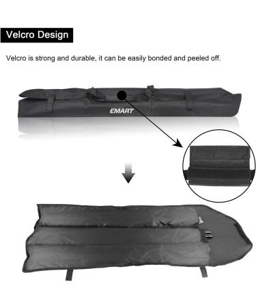 Emart 36'' x 15'' Photography Backdrop Stand Carrying Bag - Heavy Duty Nylon with Handle Strap and Velcro - For Umbrella, Boom Stands, Tripods, Monopods - Black - Buy Online on GoSupps.com