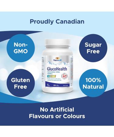 MapleLife GlucoHealth (formerly GlucoLess) Professional Herbal Formula for Blood Sugar Balance 90 Capsules - Buy Online on GoSupps.com