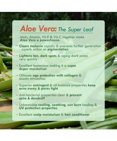 Na-t/Habit Pure Aloe Vera Face Gel For Healthy Skin & Hair Natural Oil Free Moisturizer & Anti-Dandruff - 80 gm Each (Pack of 2) - Buy Online on GoSupps.com